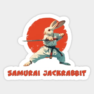 Samurai Jackrabbit Sticker